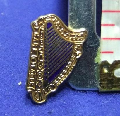 Harp lager guinness brewery badge 1950s advert advertising pub inn staff