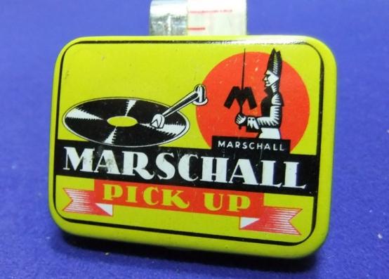 Gramophone record needle tin marschall pick up needles