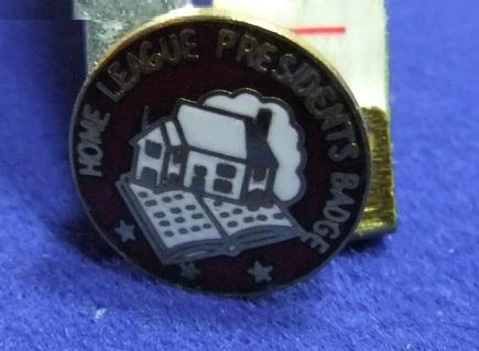 Salvation army home league presidents badge member membership