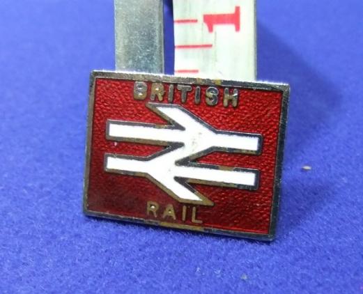 BR British rail arrows logo railway badge staff uniform employee station