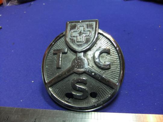 Motor car automobile club grille badge touring club suisse bumper vehicle member motoring