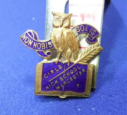 Girls high school Worcester badge