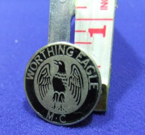Worthing eagle mc motor club badge