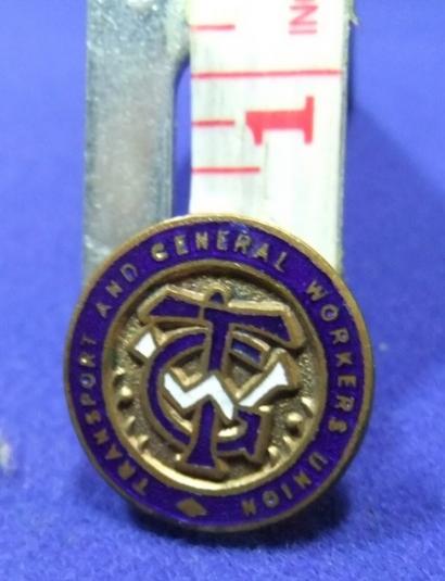 TGW transport general workers union badge