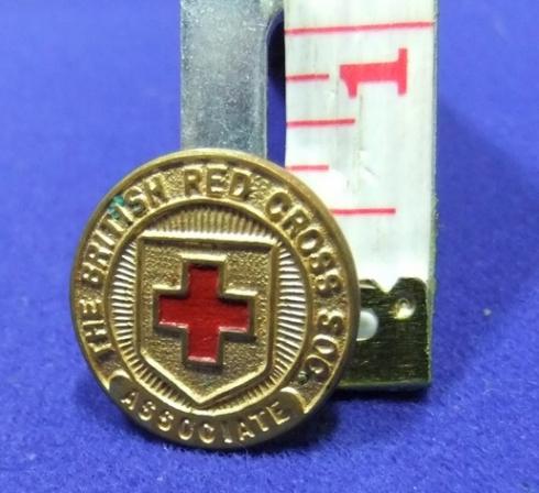 The British Red Cross soc associate badge ww1