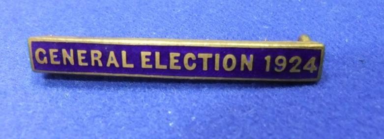 Primrose league special service 1924 election badge brooch