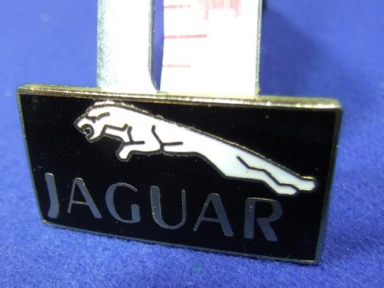 Jaguar motor car badge advert advertising logo