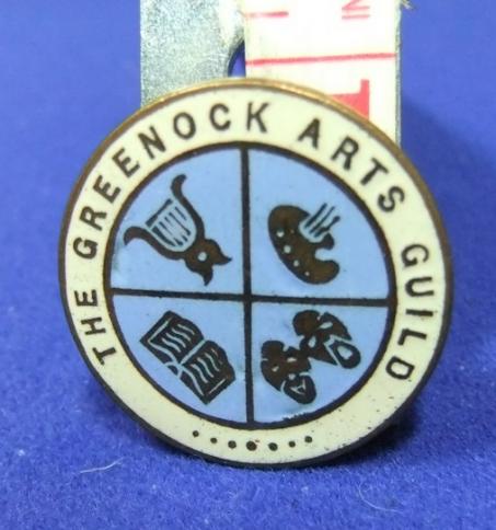 The Greenock arts guild badge est 1946 theatre