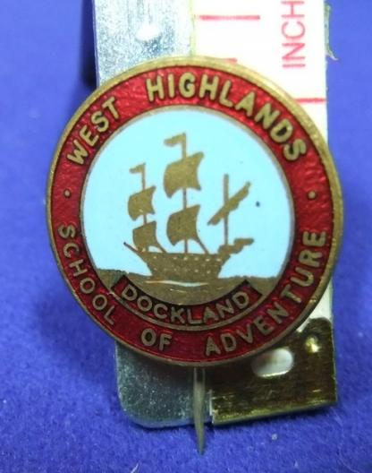 West highlands school of adventure dockland badge d of e