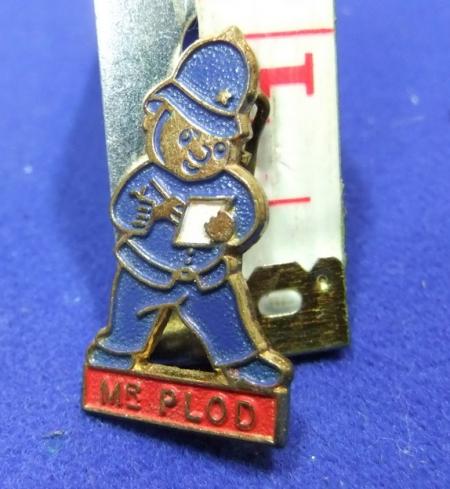 Noddy mr plod policeman badge 1966 kelloggs premium enid blyton toyland