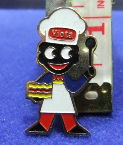 robertsons golly badge brooch viota baker 1980s pointed fee