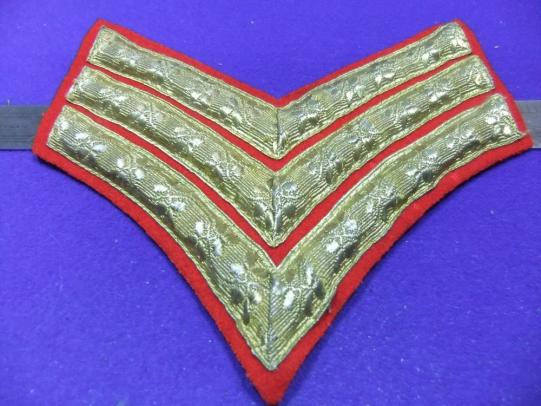 british army patch badge bullion stripes chevron insignia