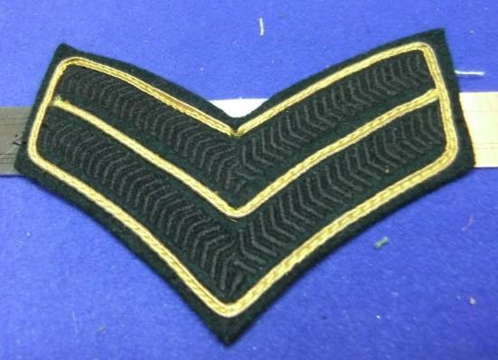 british army patch badge gold bullion stripes chevron insignia