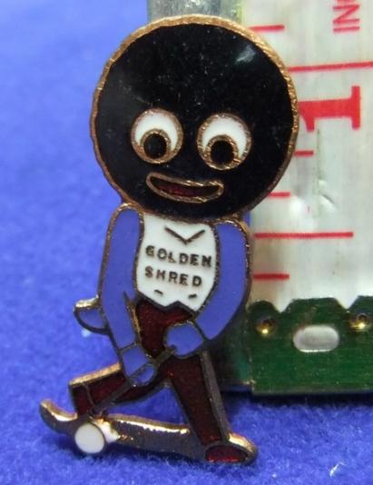 Robertsons jam golly badge hockey player hw miller