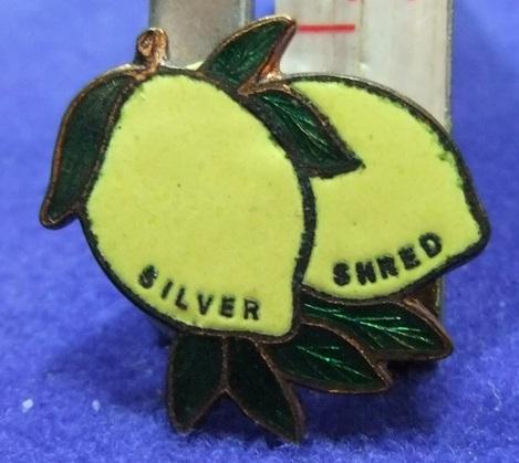 Robertsons Silver Shred Marmalade badge  miller