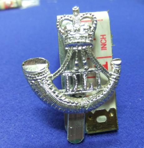 military cap badge DLI DURHAM LIGHT INFANTRY