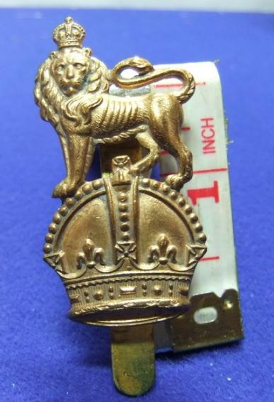 military cap badge DEVON YEOMANRY REGIMENT