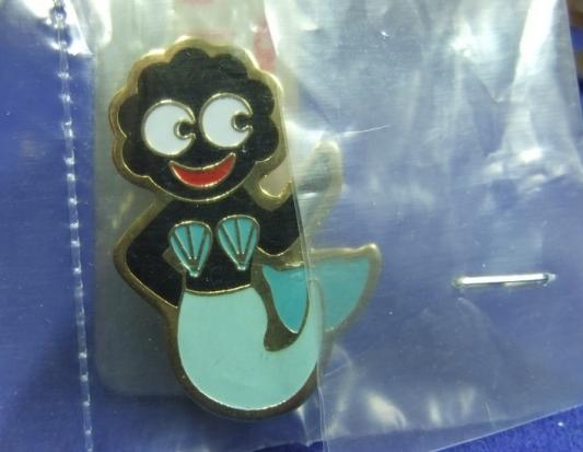 Robertsons golly badge brooch mermaid 1999 fancy dress
