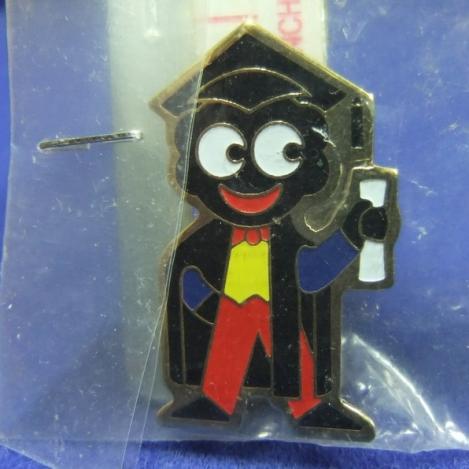 Robertsons golly badge brooch graduate 1999 fancy dress
