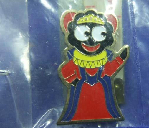 Robertsons golly badge brooch queen 1999 fancy dress