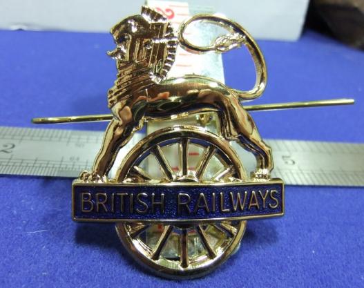Badge British Railways Eastern Region Lion on Wheel
