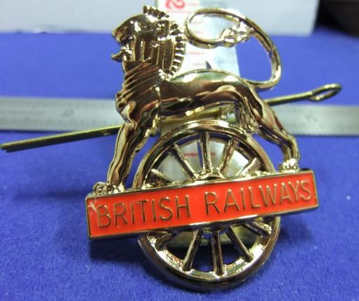 Badge British Railways North Eastern Region Lion on Whee