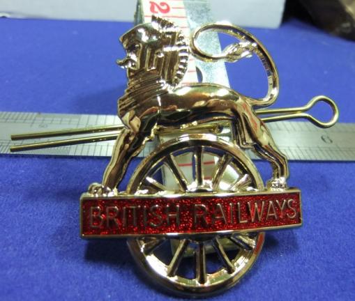 Badge British Railways London Midland Region Lion on Wheel
