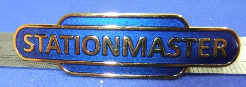 Badge British Railways Eastern Region Stationmaster Totem