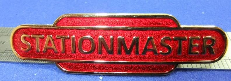 Badge British Railways London Midland Region Stationmaster Totem