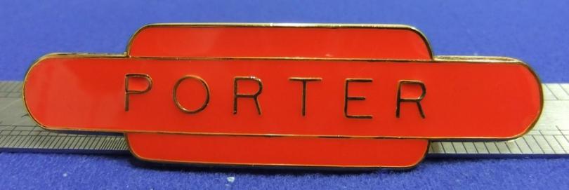 Badge British Railways North Eastern Region Porter Totem