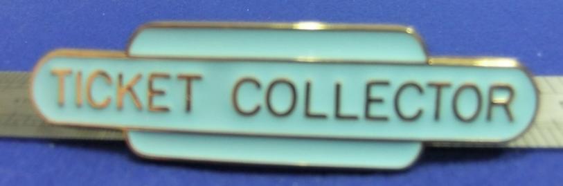 Badge British Railways Scottish Region Ticket Collector Totem