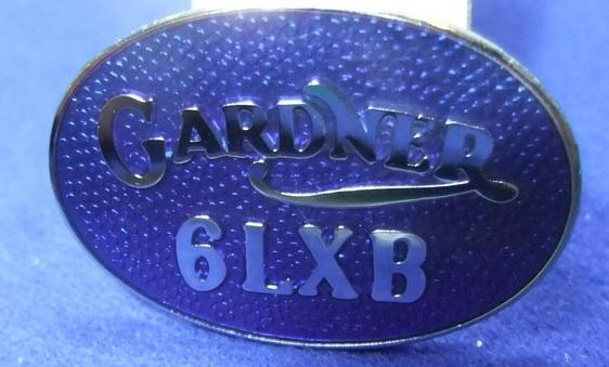 Badge Gardner Diesel 6LXB Truck Lorry  Advert Advertising