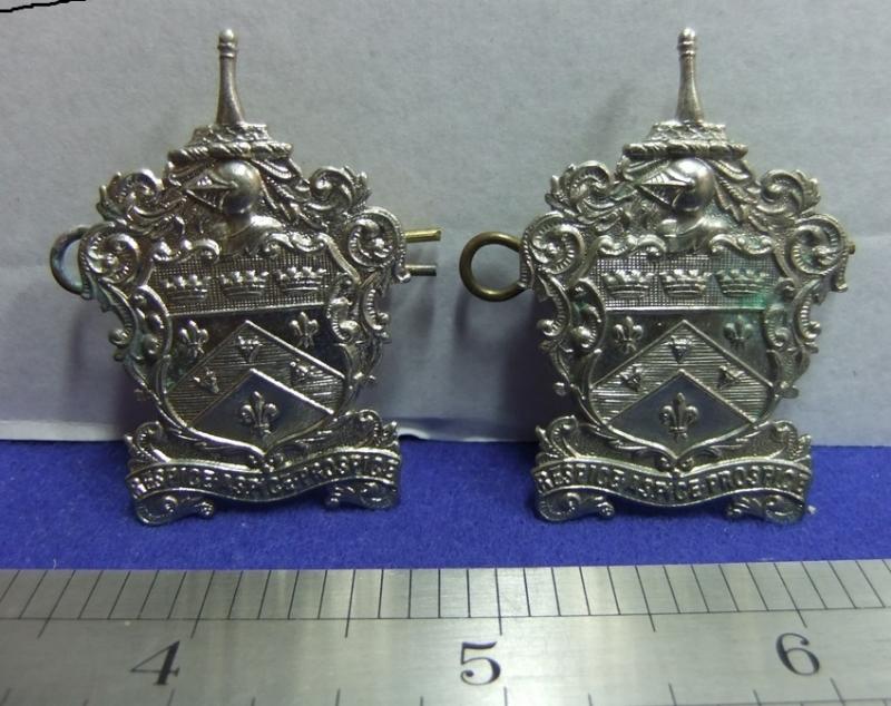 WW2 ARP Bootle Constabulary badges x2