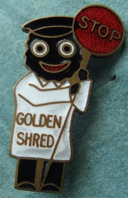 Robertson's Lollipopman Golly badge 1950s die B gomm