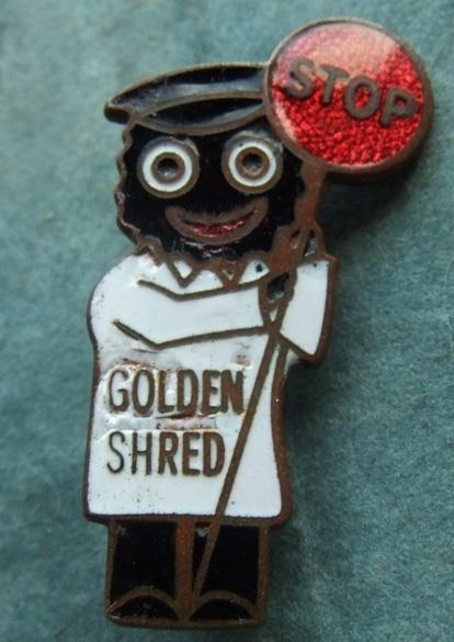 Robertson's Lollipopman Golly badge 1950s die B gomm