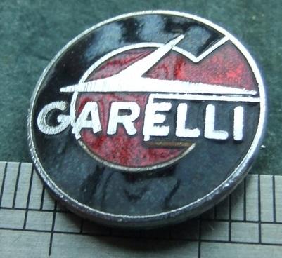 Badge Motor Cycle Bike Garelli Biker Rider Owner 1970S