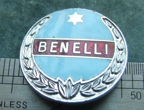 Badge Motor Cycle Bike Benelli Biker Rider Owner 1970s