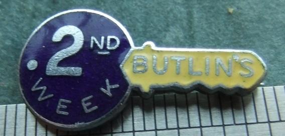 Butlins Holiday Camp Badge 2nd Week Pass F&S