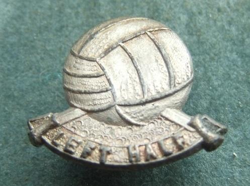 Football Left Half sweet cereal premium badge