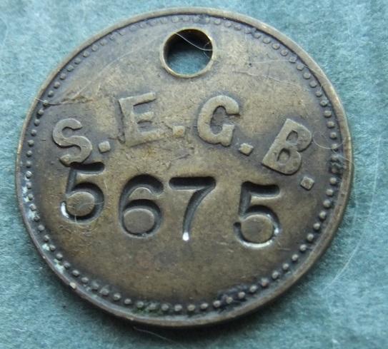 South Eastern Gas Board 4675 check token