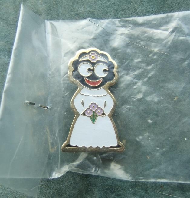 Robertsons Golly Badge 1999 Fancy Dress Set Bride