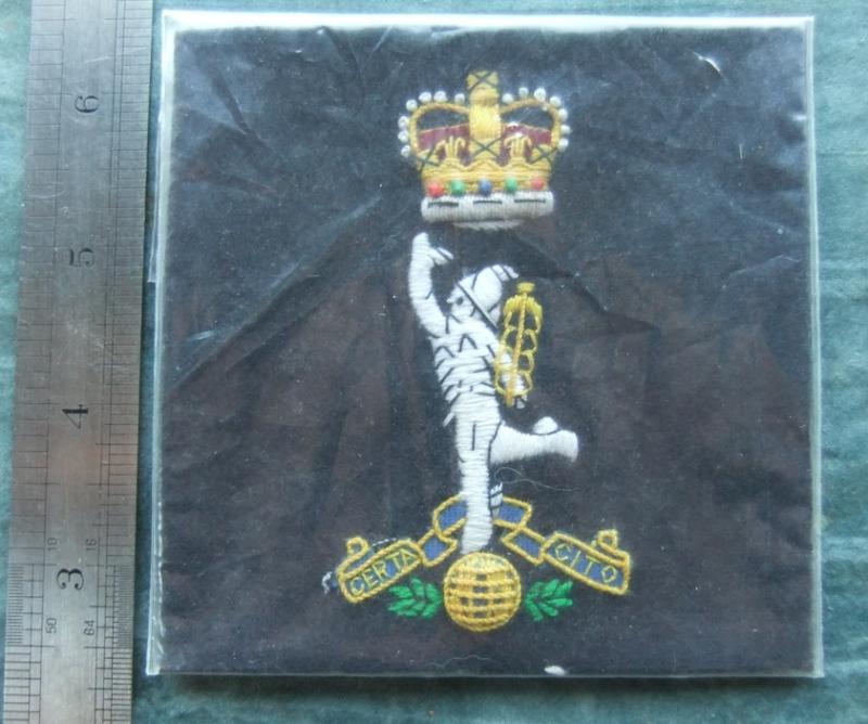 Royal Signals Blazer Badge Type 2