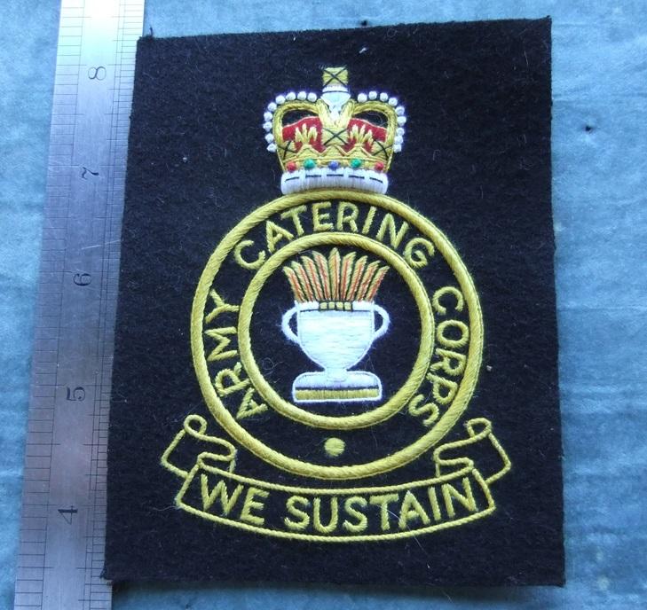 Army Catering Corps Blazer Badge Type 2