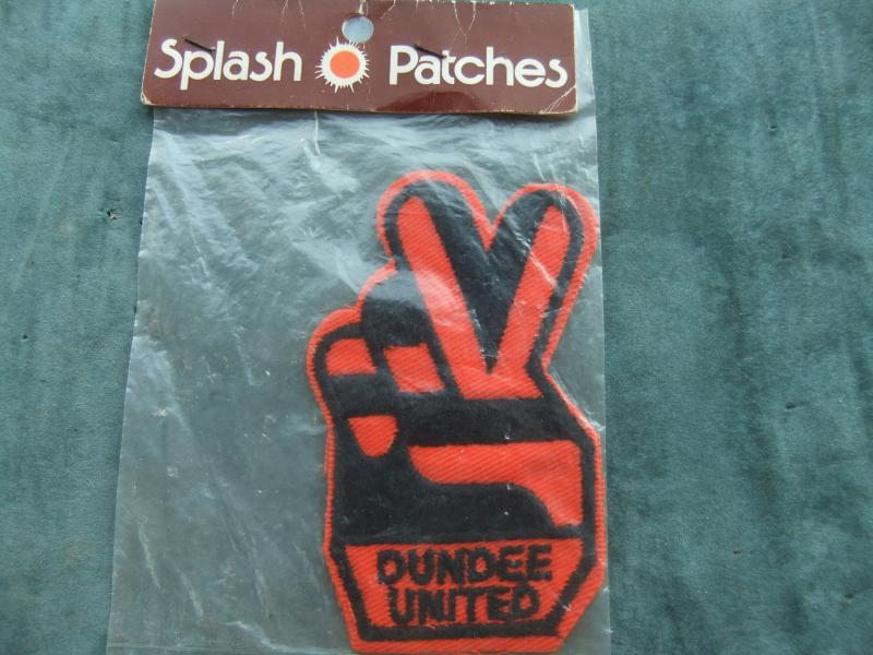 Dundee United FC Football Club Patch Badge 1970s