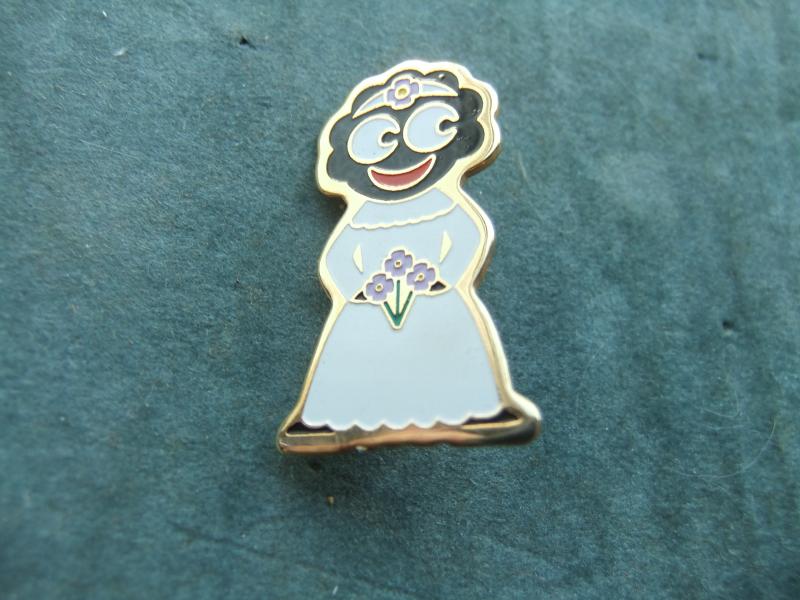 Robertsons Golly Badge 1999 Fancy Dress Set Bride