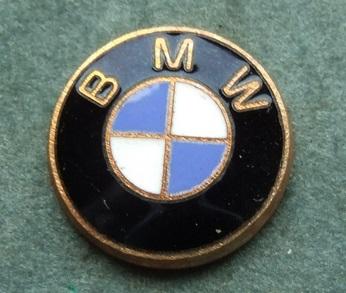 BMW Motor Car Badge insert decal disc 1980s