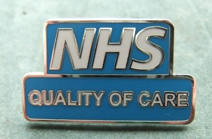 National Health Service Quality Of Care badge
