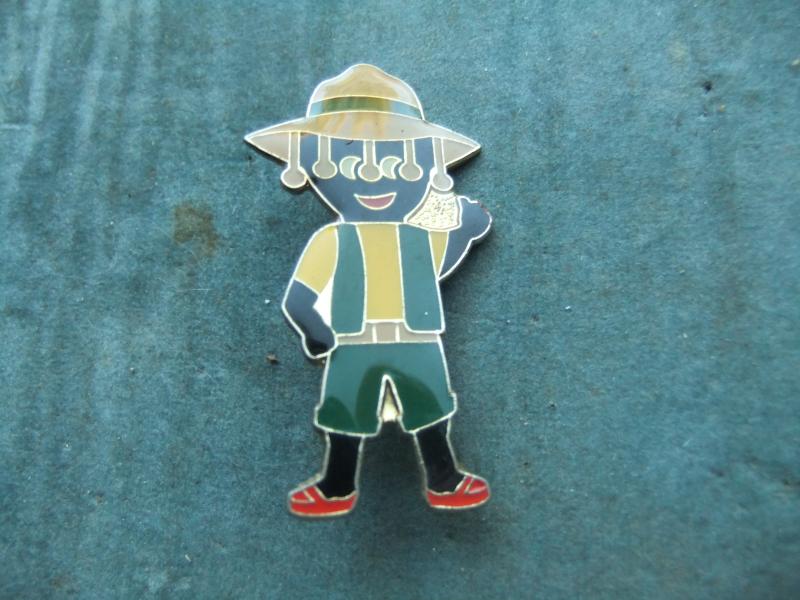 Robertsons golly badge australian 1993 94 large acrylic