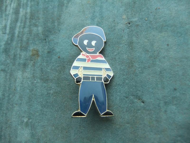 Robertsons golly badge frenchman 1993 94 large acrylic