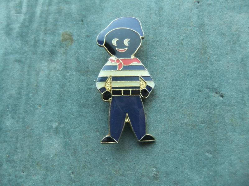 Robertsons golly badge frenchman 1993 94 large acrylic
